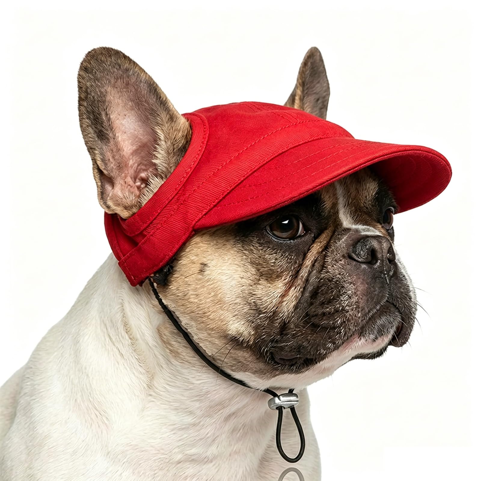 2026 New Dog Baseball Cap for Small Medium Dogs, Dog Sun Hat with Ear Holes and Adjustable Neck Strap, Pet Summer Beach Hat for Small Medium Large Dogs (#5,M) — image 1