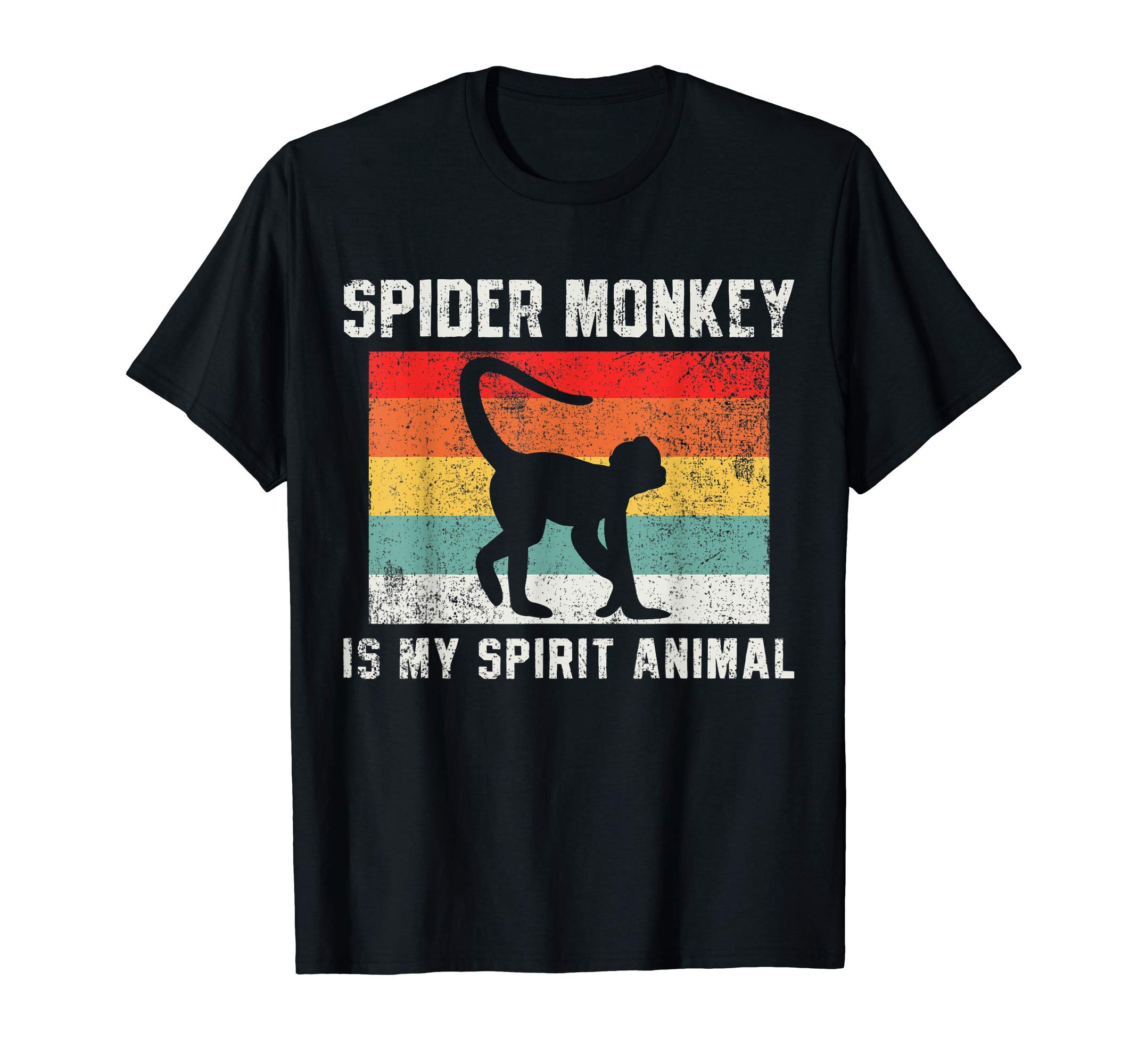 Spider Monkey Retro Vintage T-Shirt