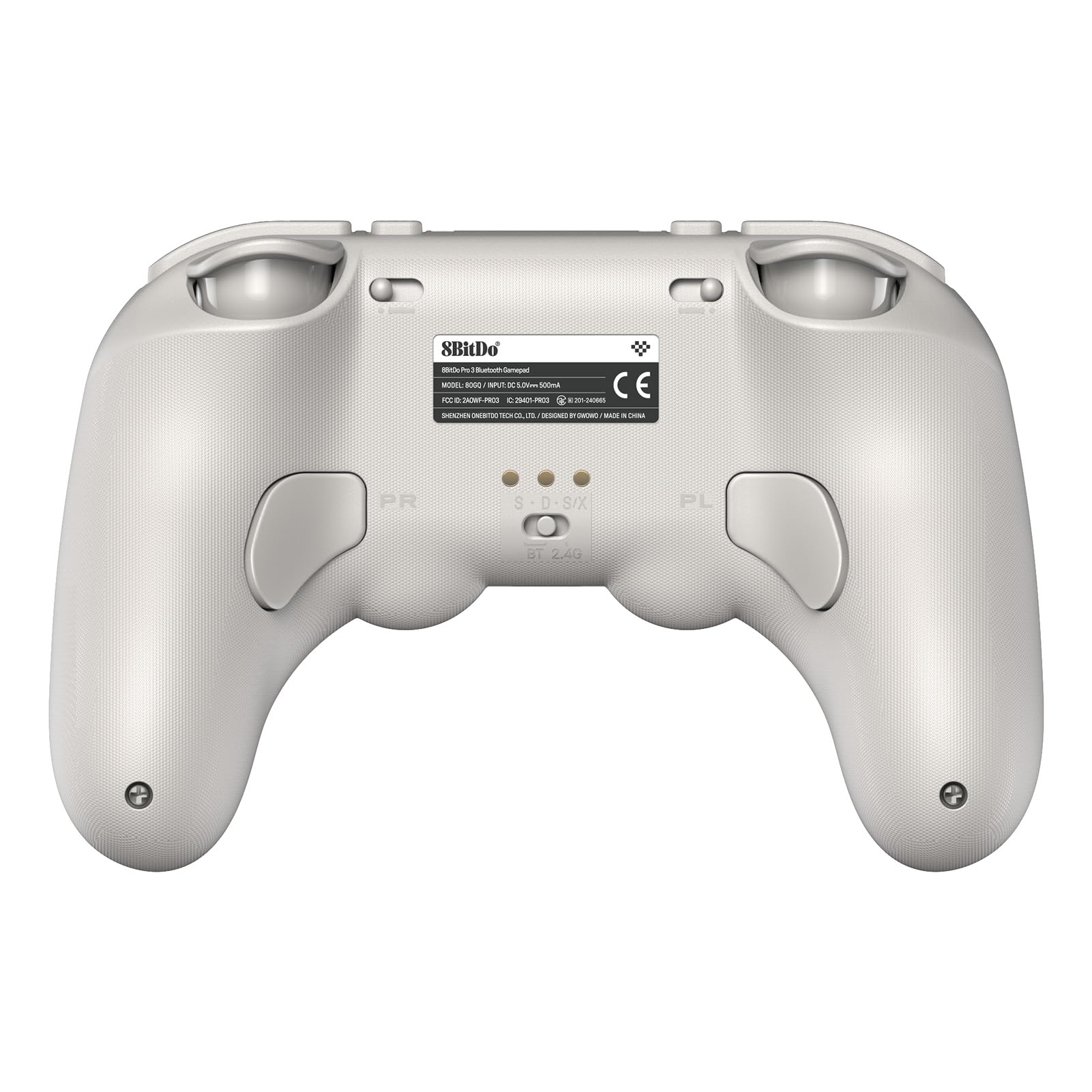 8BitDo Pro 3 Bluetooth Controller for Switch/Switch 2 – TMR Joysticks, Swappable ABXY Buttons, Pro Back Buttons, Charging Dock, Hall Effect Triggers, for Windows, Apple, SteamOS, Android -: G Classic