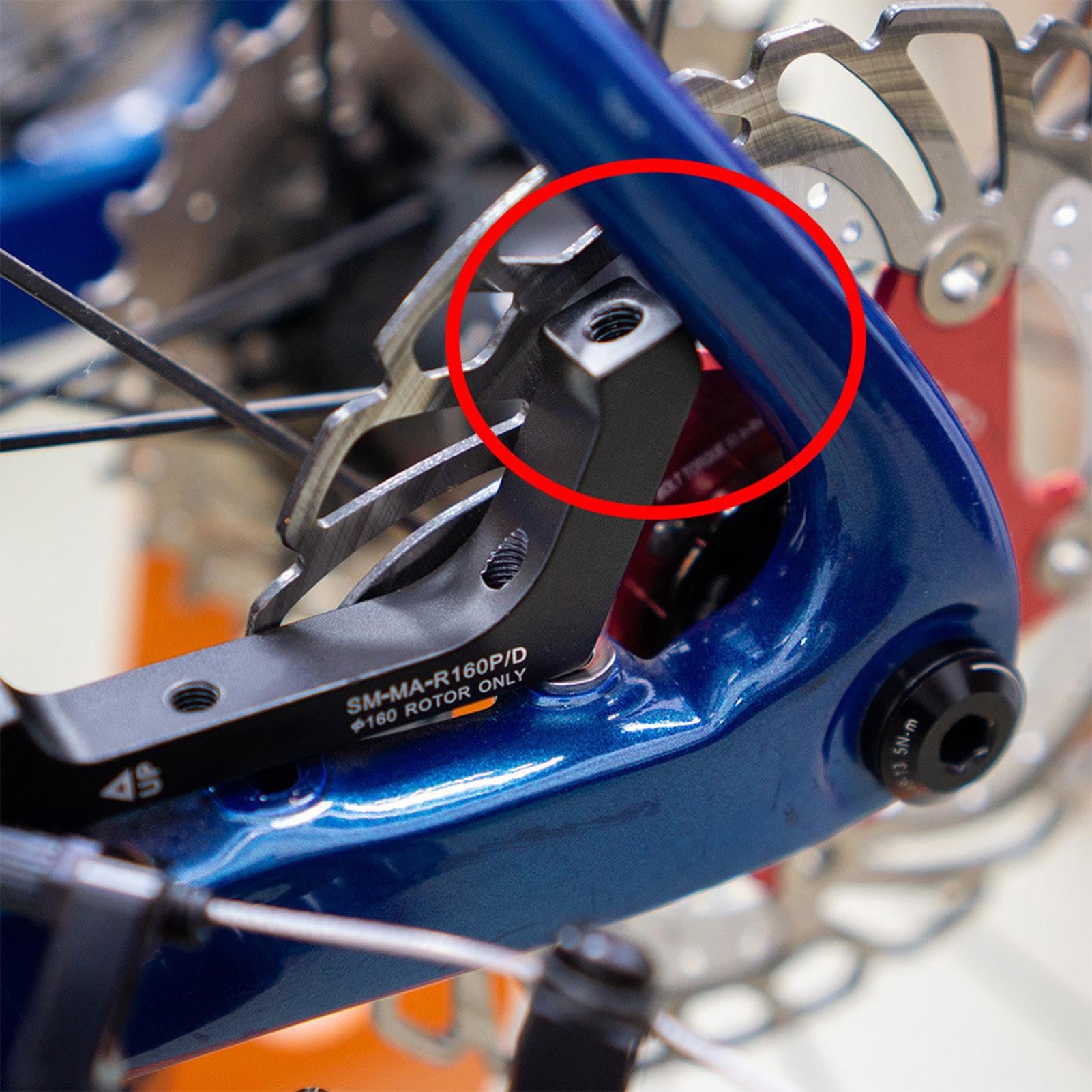 SUPPORT DE MODIFICATION De Frein à Disque De Vélo De Qualité Supérieure