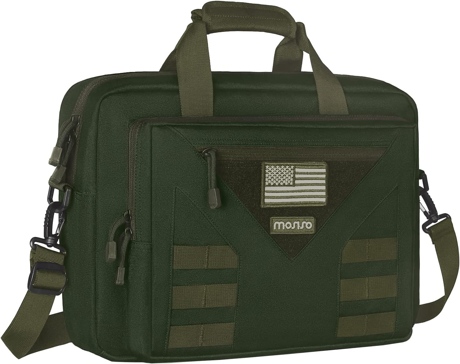 MOSISO Tactical Laptop Messenger Shoulder Bag, 1516 inch