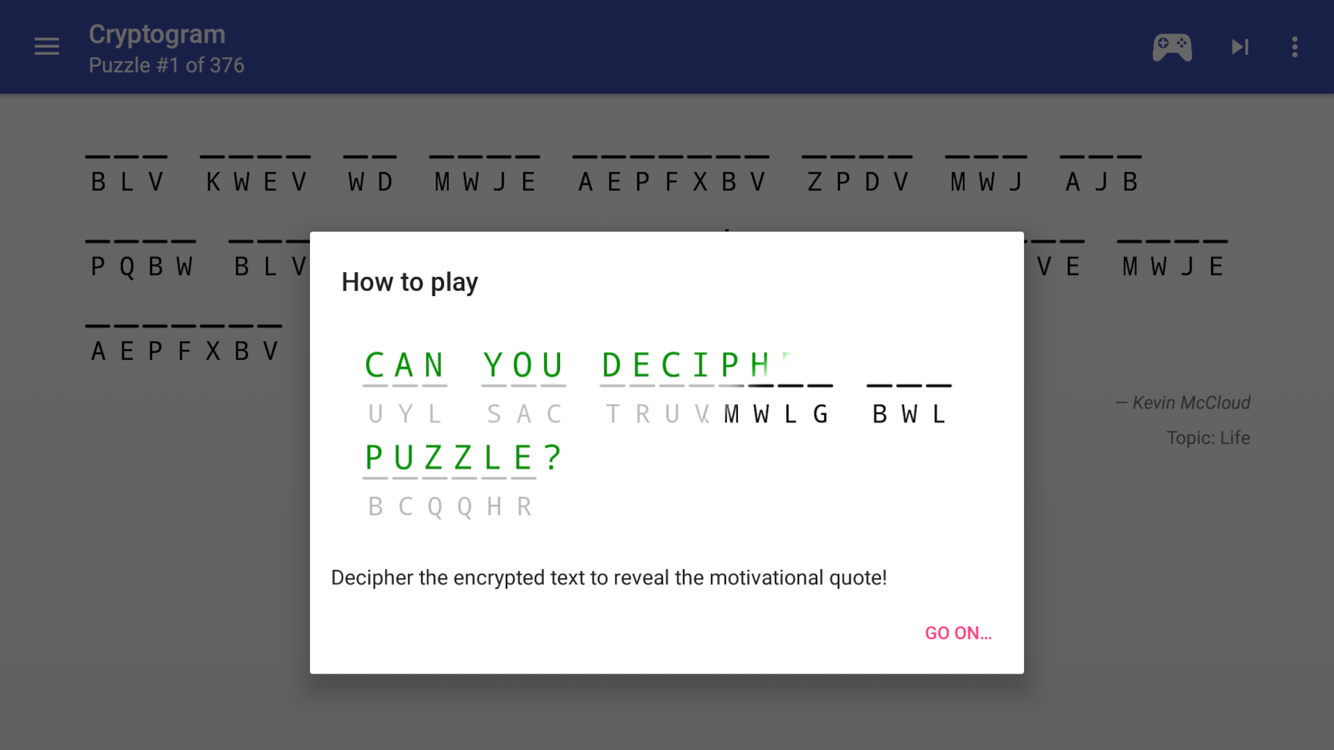 Cryptogram - App on Amazon Appstore