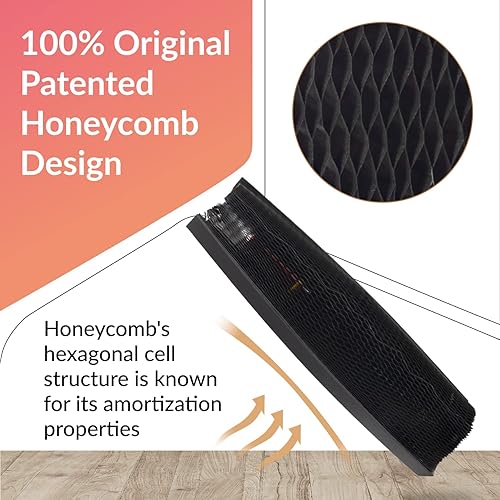 Miniatura 5 de IDL Packaging Flexi-Hex - Fundas de papel de embalaje de panal de abeja de 13.75 pulgadas, L, negro, paquete de 50 unidades, adaptables a cualquier