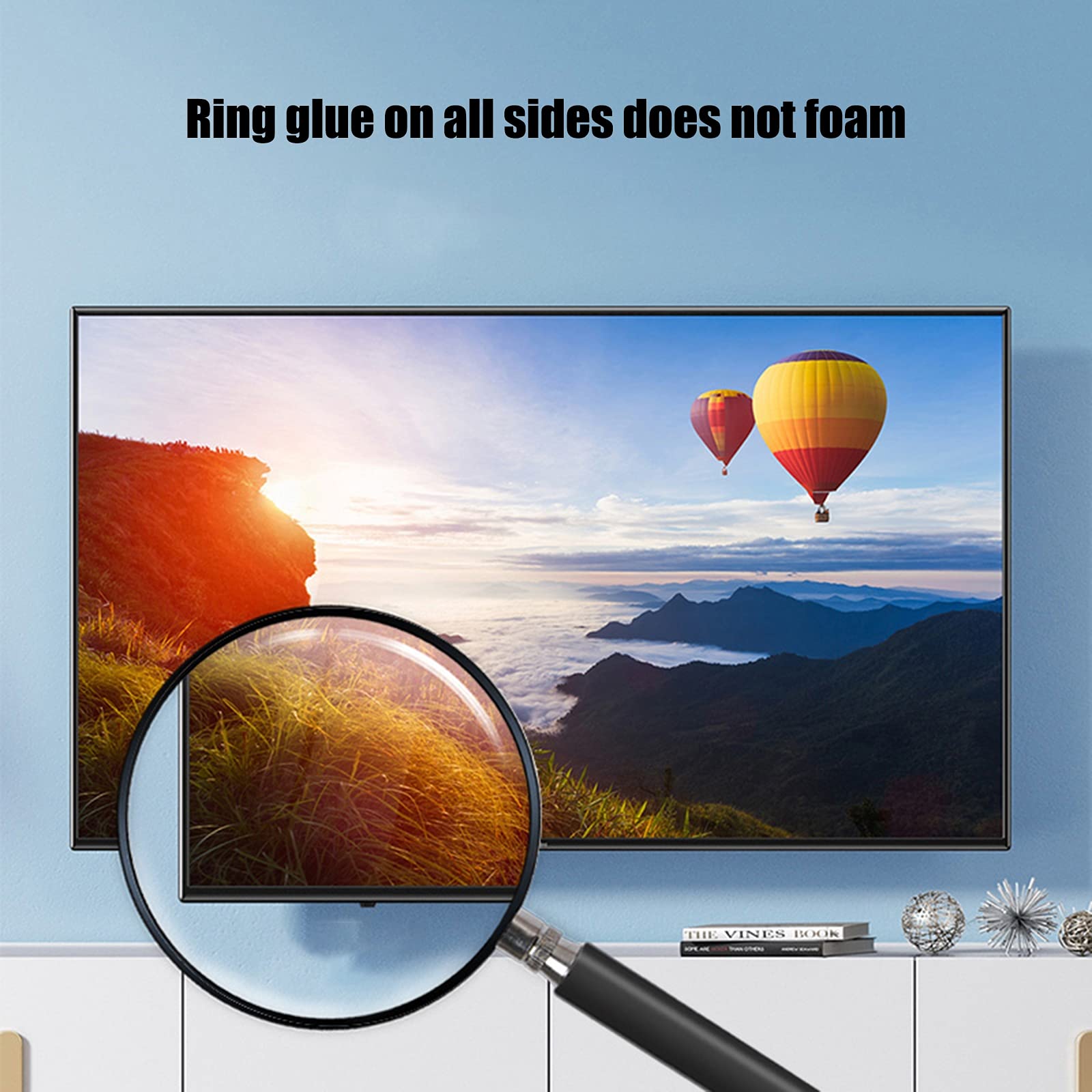 AIZYR 32-75 Pulgadas Película Protectora De Pantalla Mate Antirreflectante - Protector De Pantalla De Monitor De TV Reducir La Fatiga Ocular para Pantalla LCD LED OLED HDTV,43 Inch 942x529