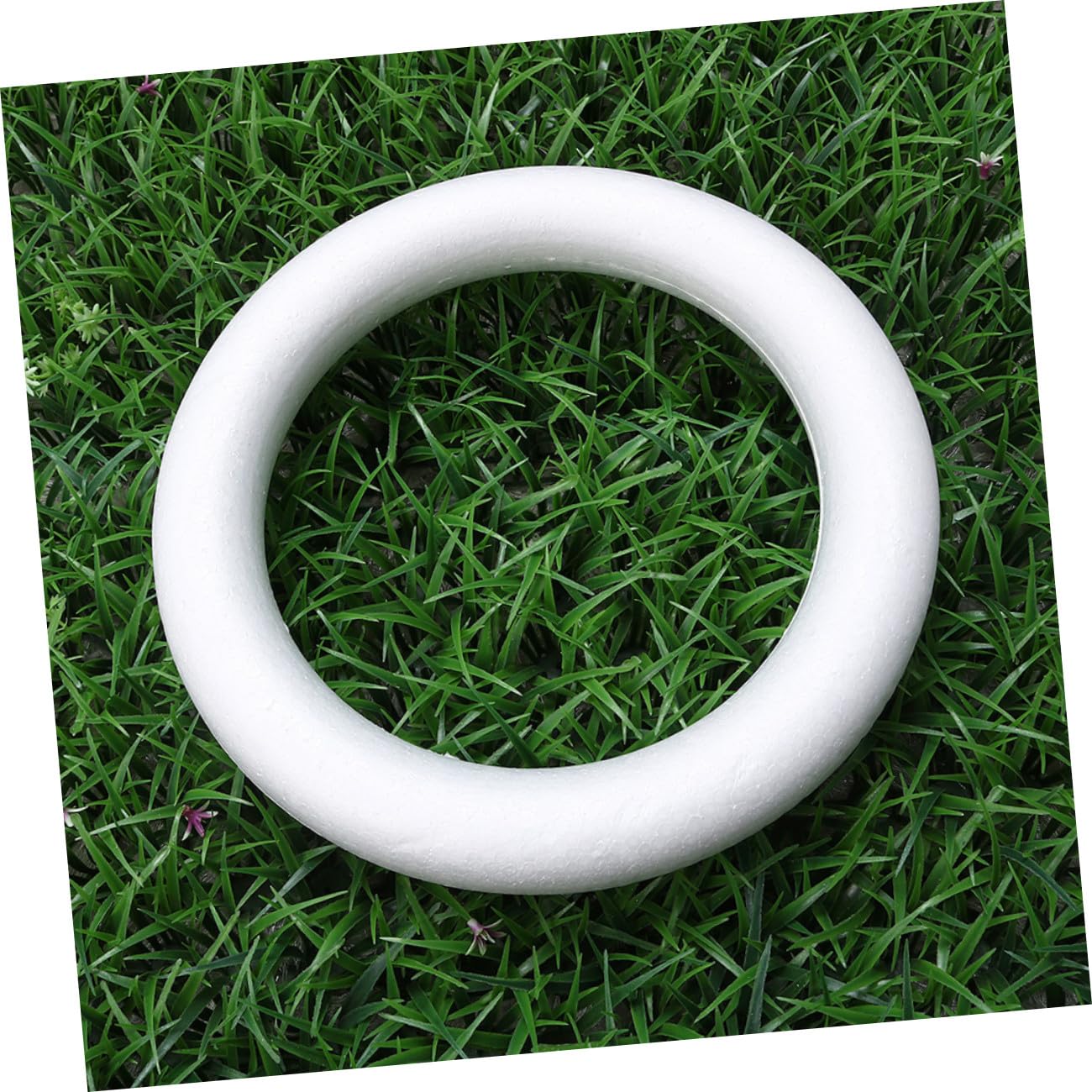 Mobestech 4 Pezzi Anelli Rotondi in Schiuma Fai da Te 300mm, Cerchio per Ghirlande Artigianali e Decorazioni Creative per Feste e Casa, Materiali Versatili per Lavoretti Manuali e Addobbi