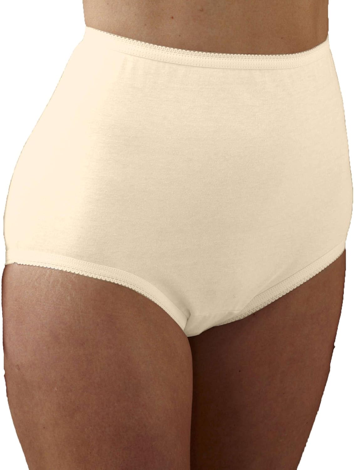National 100 Cotton FullCoverage Panties, Gentle BindFree Panty in