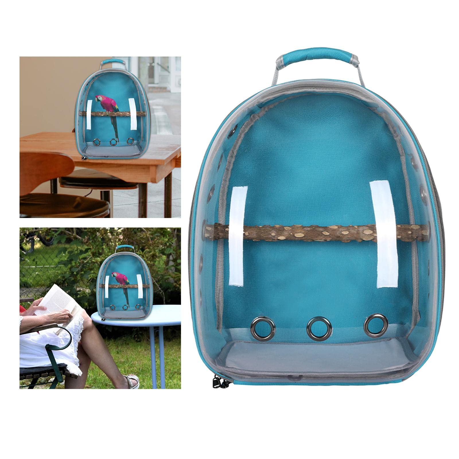 Colcolo Transportador de Aves, Jaula para Pájaros, Bolso de Hombro para Mascotas, Diseño Elegante -