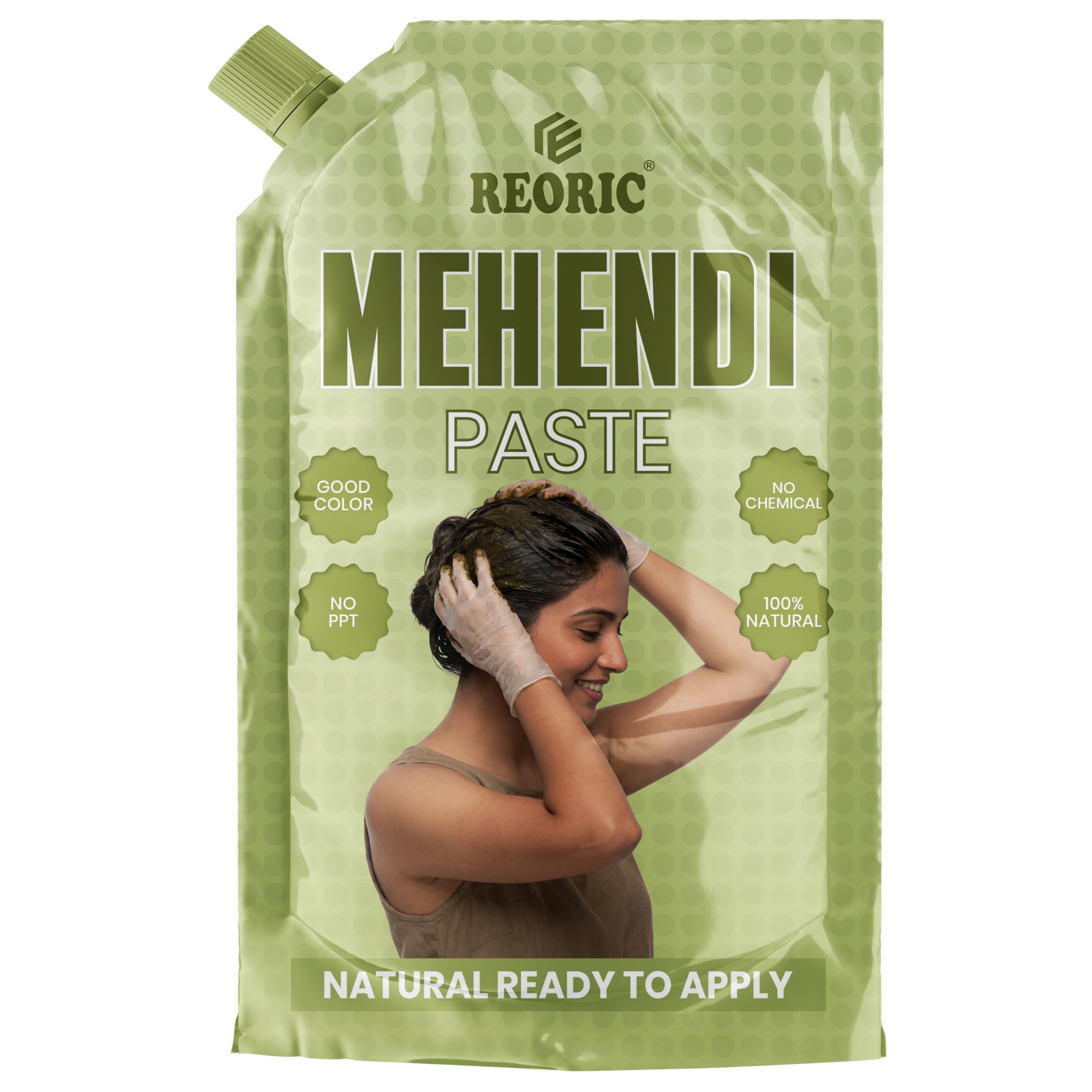 Ready to Use Henna Paste for Hair 200g - Filtered Natural Mehendi Paste for Smooth Conditioning, Hair Color & Scalp Care-image-29
