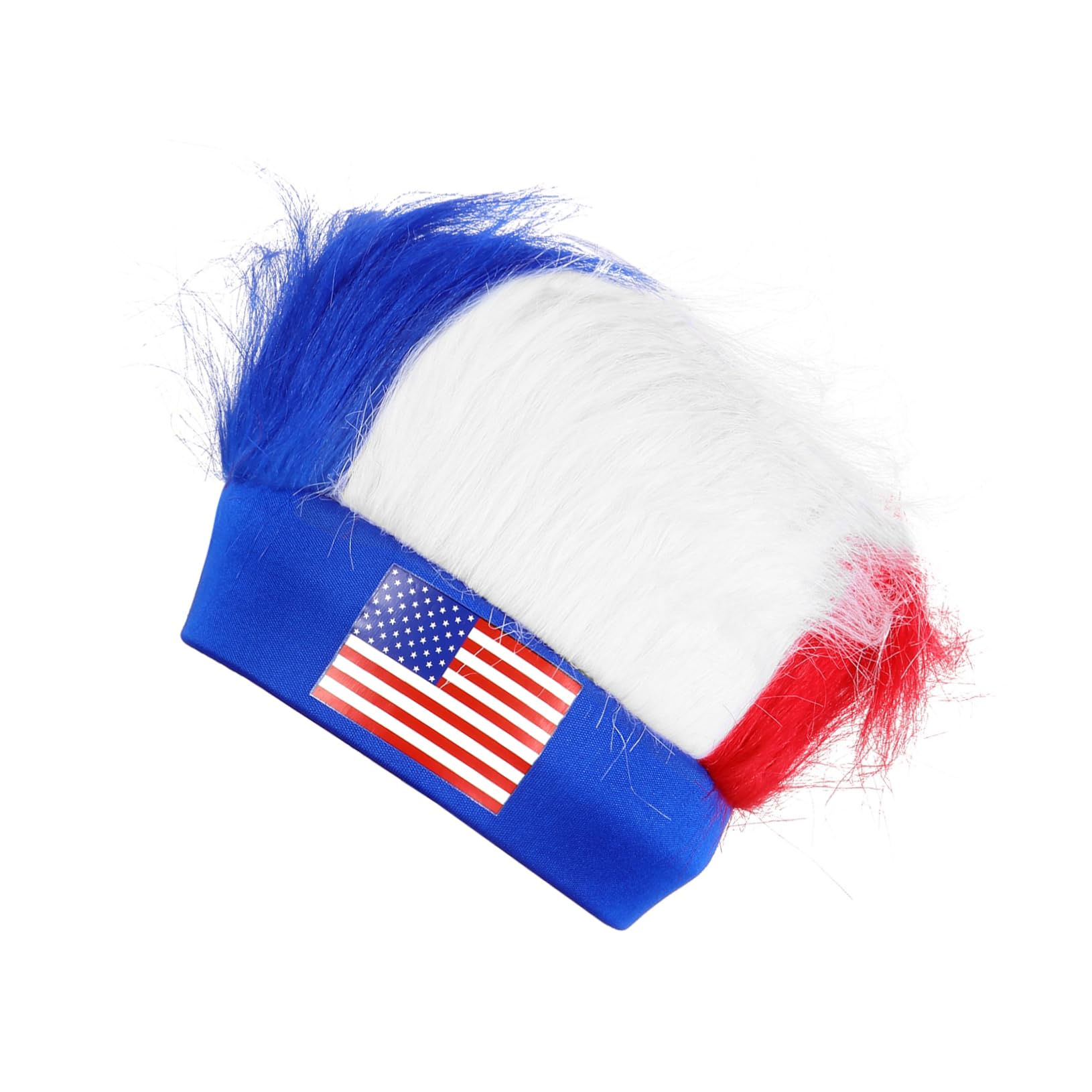 IWOWHERO Football Fans Elastic Wig Hat Comfortable Wig Cap for Cosplay Durable and Breathable for Parties and Sporting Events Versatile for Long Hair