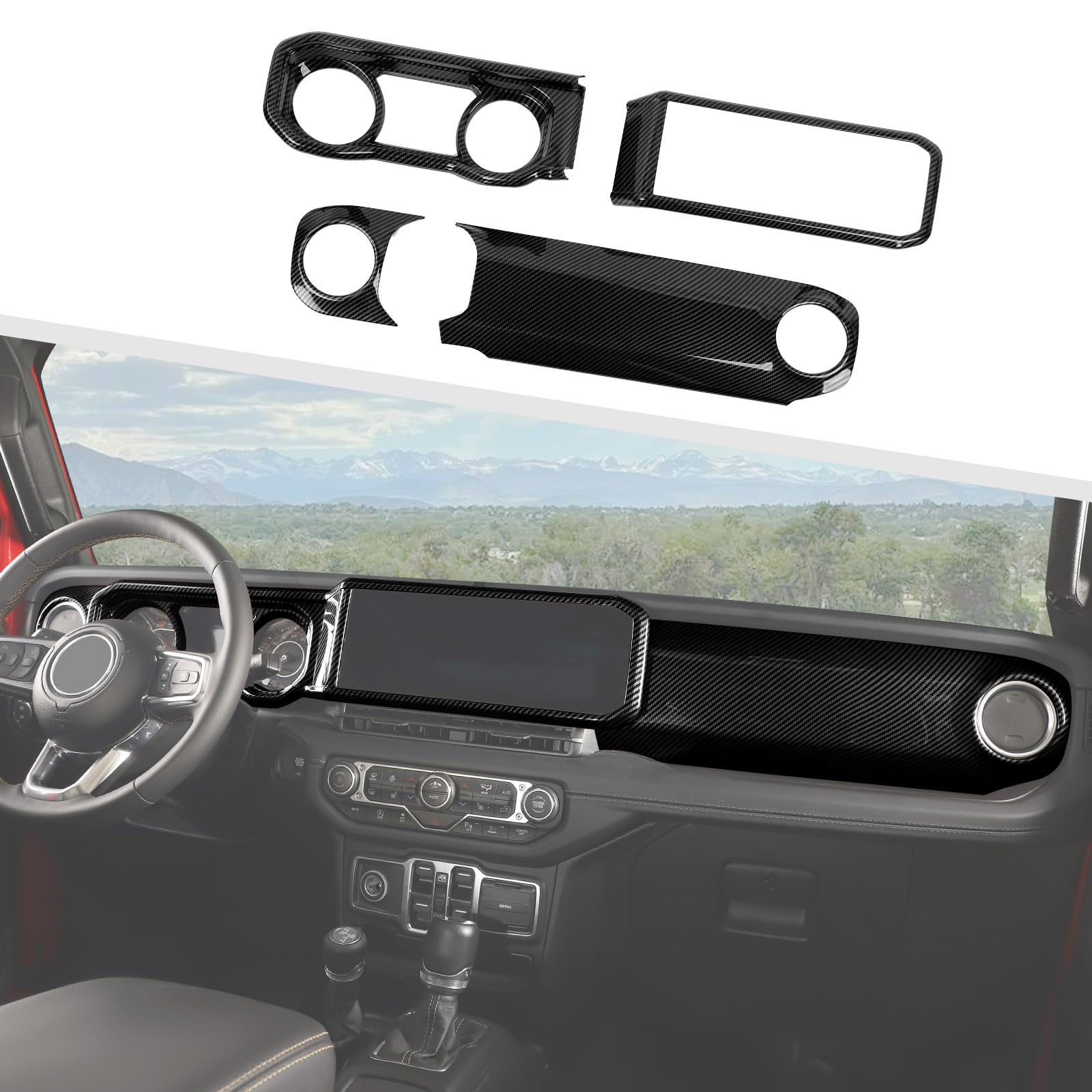 Jimen Fit For Jeep Wrangler JL JLU 2018-2025 & Gladiator JT 2020 - View #11