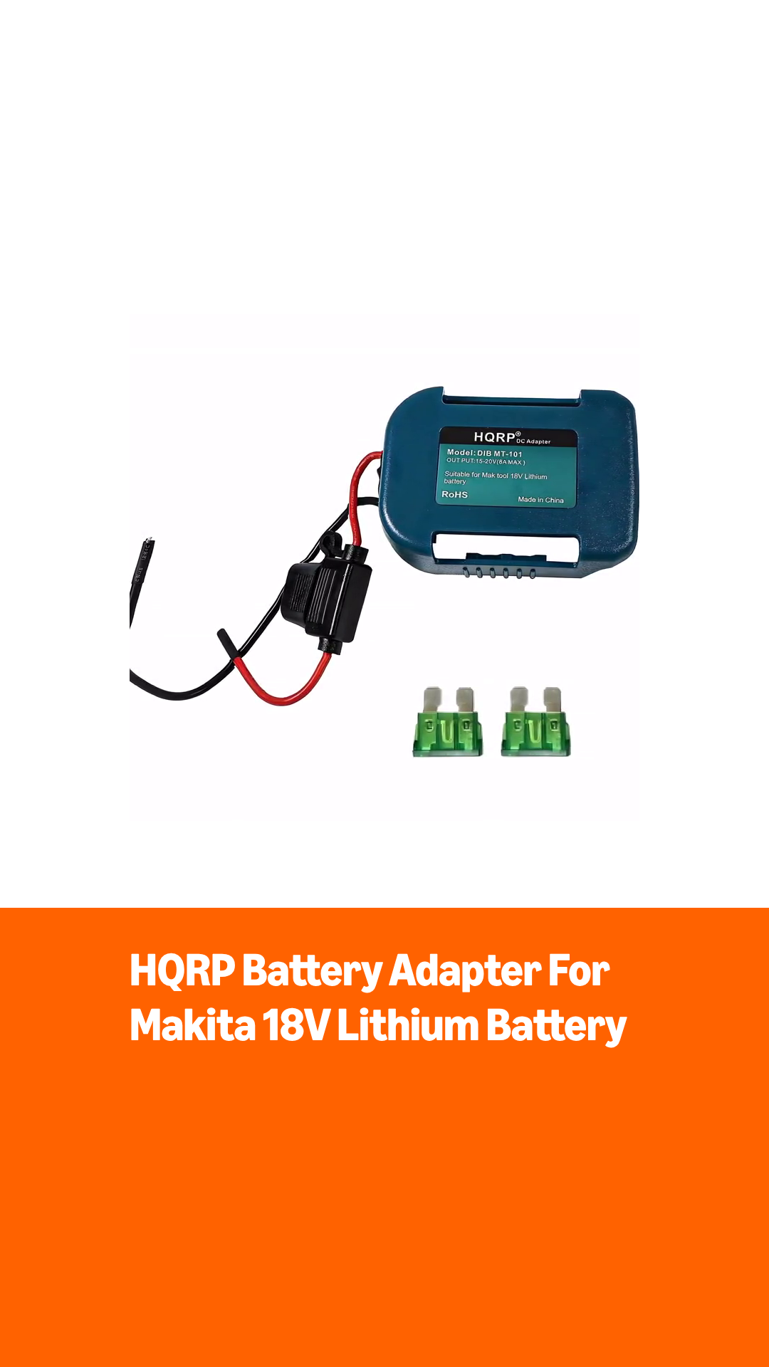 Amazon.com: HQRP Battery Adapter with Fuse and Switch, Power Wheel