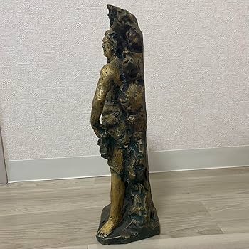 Amazon.co.jp: 北村西望作 不動明王 仏教 仏像 銅製 ブロンズ像 : ホビー