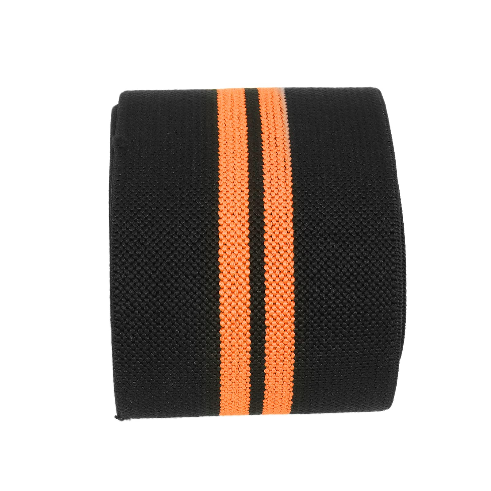 3NH® Knee Wrap, Durable Practical Safe Portable Compression Knee Wrap Skin‑friendly Adjustable for Squat Training Leg Training for Powerlifting(Black orange)-image-17