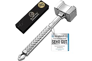 Stainless Steel Meat Tenderizer Mallet | Premium Meat Hammer Tenderizer