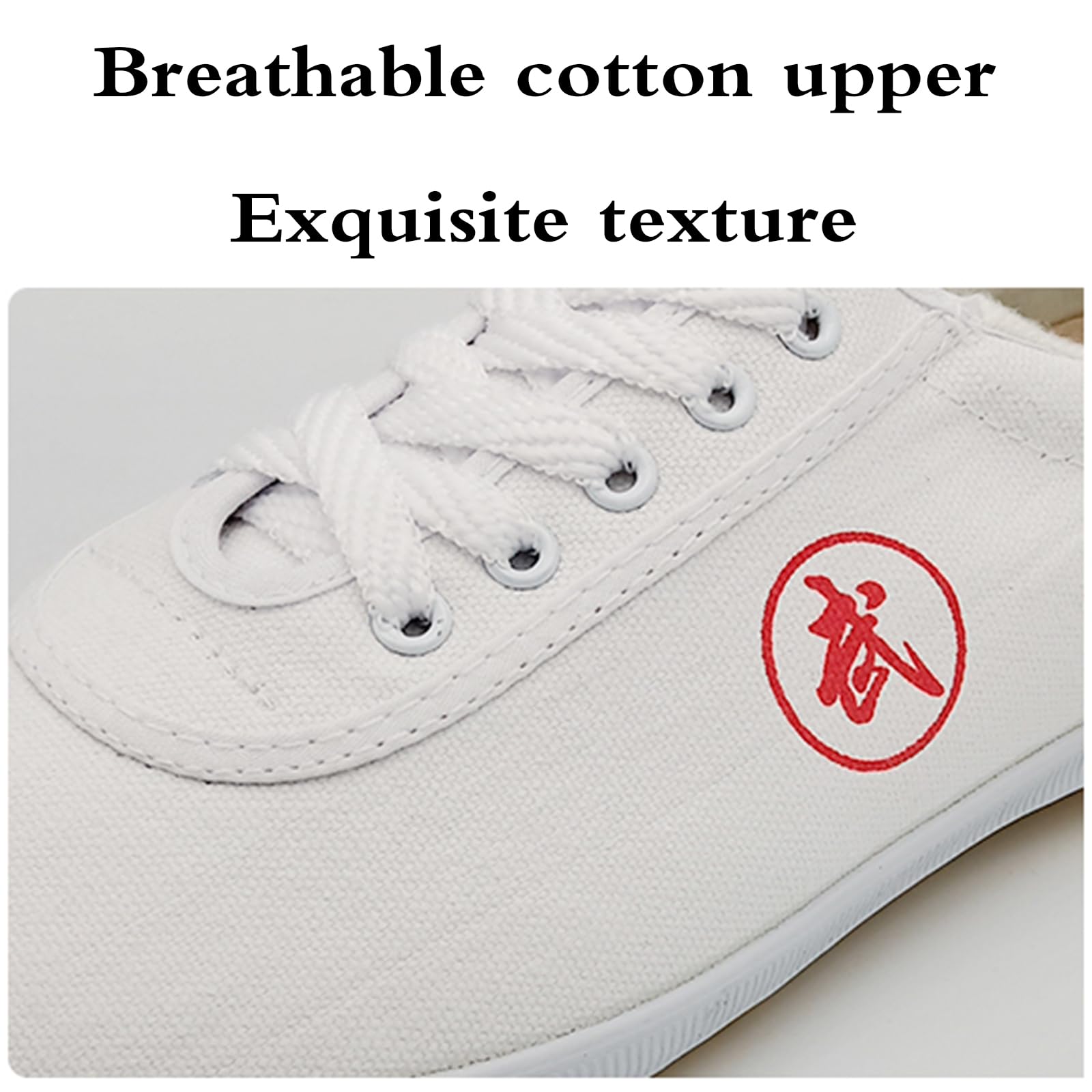 Hommes Traditionnel Chaussures Kung Fu,Chaussures Qi Gong Femme,Chaussures De Taichi RéTro,Canevas,Unisexe,LéGer,Respirant,AntidéRapant,pour Marche Fitness Gym,Homme Femme Enfants