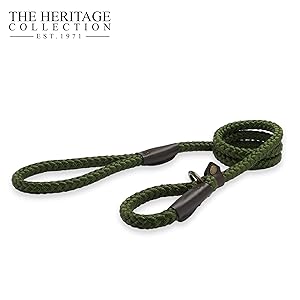 Ancol Heritage Rope Slip Lead