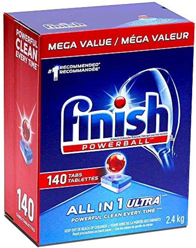 Finish Powerball Automatic Dishwasher Detergent, All in 1 Ultra