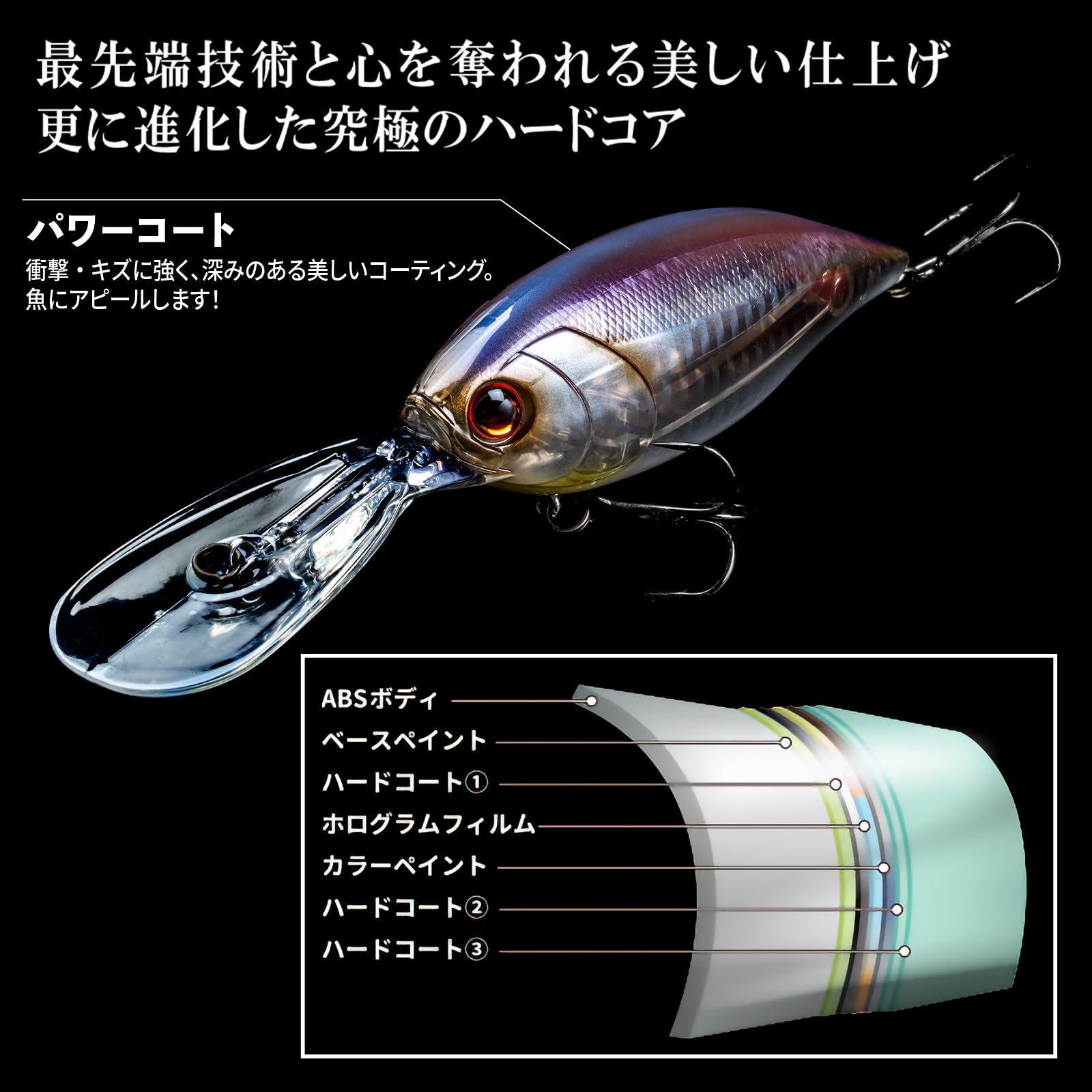 Amazon.co.jp: DUEL(デュエル) HARDCORE(ハードコア) バスルアー