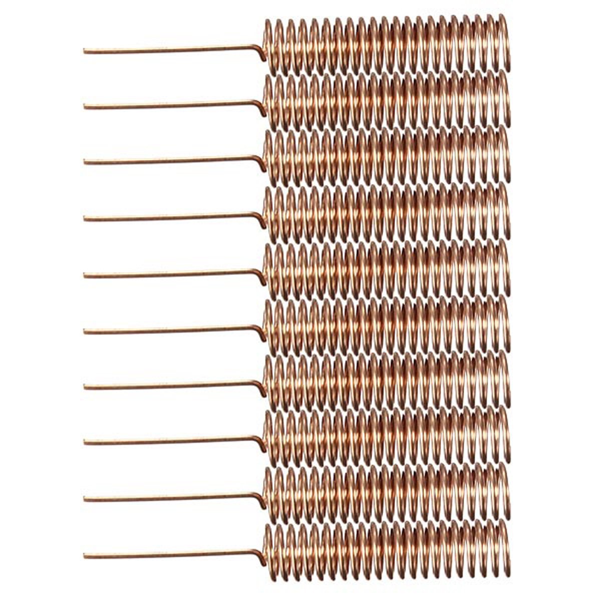 10-pak antena 433 MHz spiralna sprężyna spiralna pilot do Arduino Raspberry 5 mm