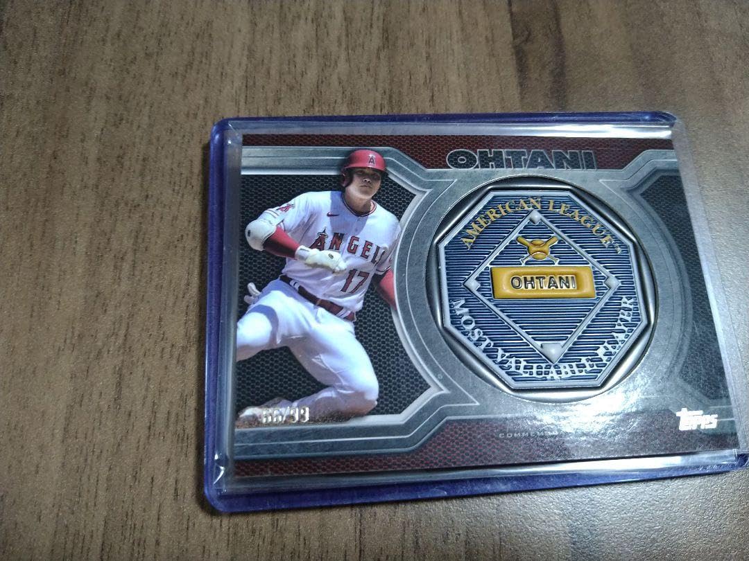 Amazon.co.jp: 大谷翔平 Topps 2021 MVPメダリオン #4 シリアル番号 99