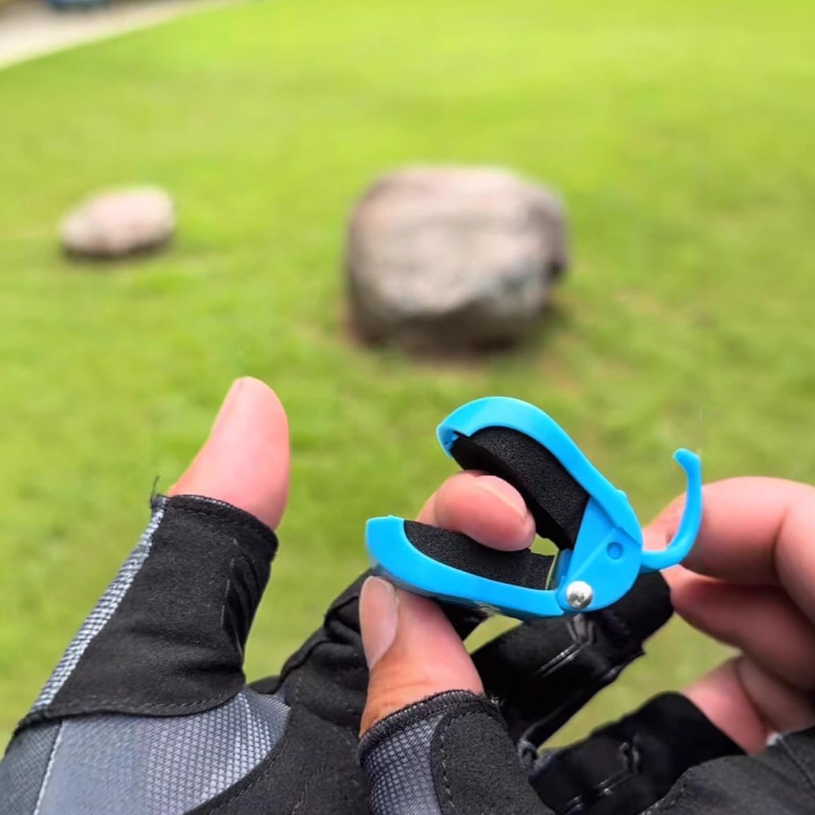 Lot De 2 Pinces Support Pour Canne à Pêche – Fixation Rapide, Matériau ABS, S’adapte à Toutes Les Cannes, Idéal Pour Voiture Et Extérieur