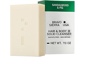 Jungle Bravo Soap with Pheromones: All-in-One Man Soap for Face, Hair & Body