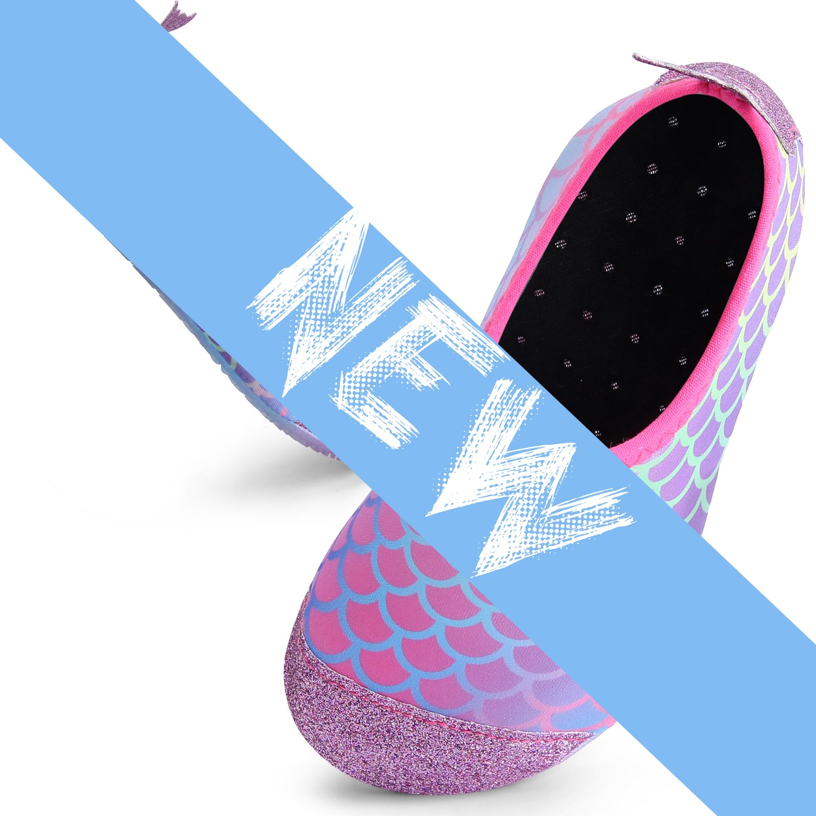 Kids Swim Water Shoes Toddlers Baby Aqua Socks Quick Dry Pool Beach Barefoot for Boys Girls Children — view 2