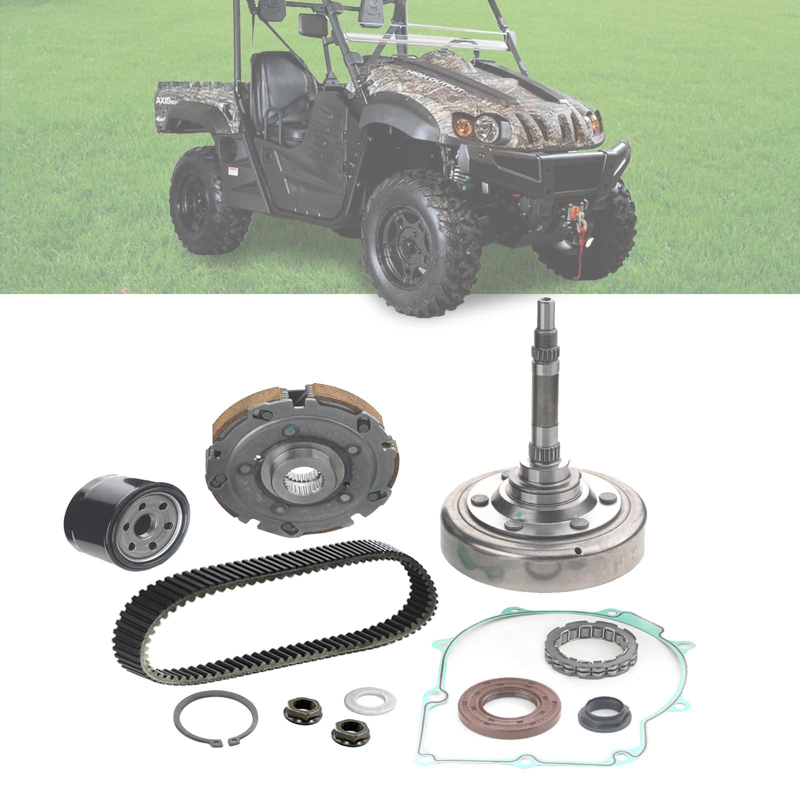 Amazon.com: Chikia Hisun 500 Wet Clutch Kits Assembly with Belt