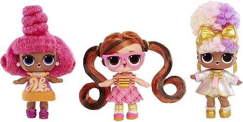 Miniatura 8 de LOL Surprise Hairvibes Muñecas con 15 sorpresas, incluyendo muñeca ultra rara, atuendo, par de zapatos, accesorios, botella, peinados para mezclar y