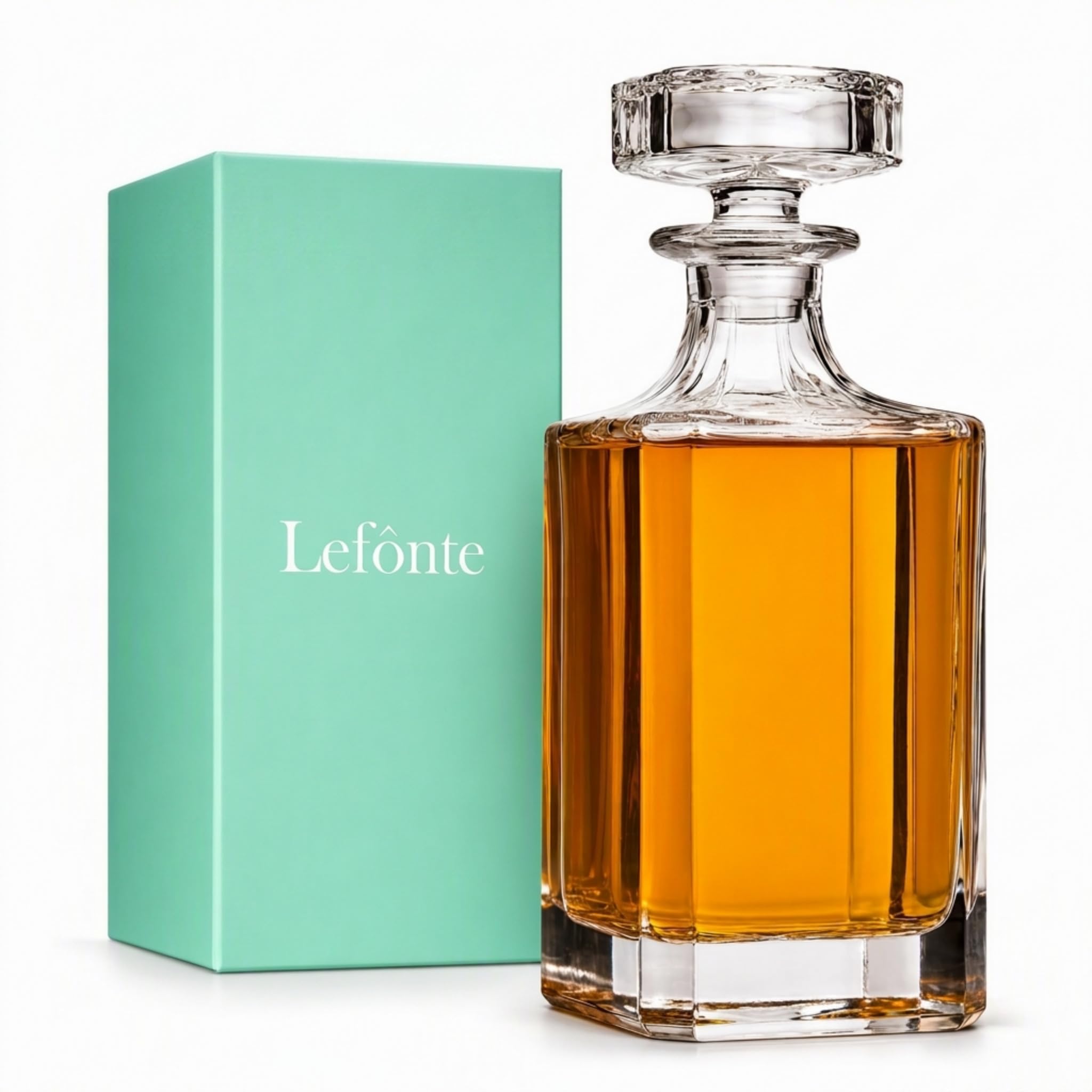 Amazon.com | Lefonte Whiskey Decanter for Liquor Scotch Bourbon