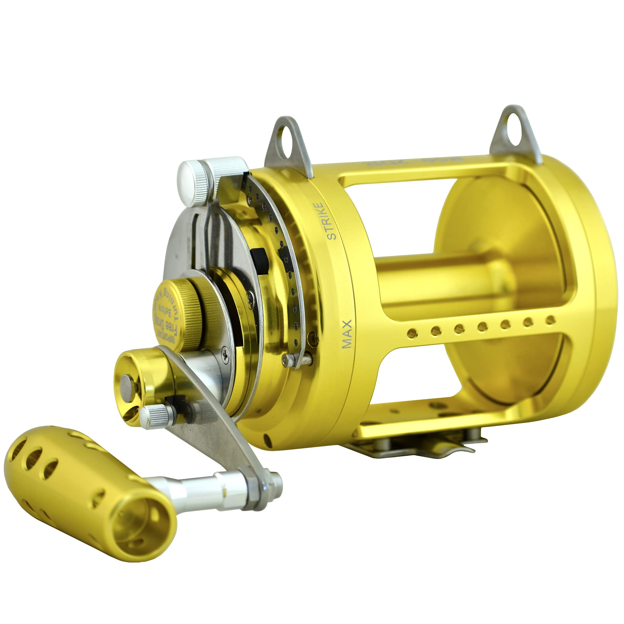 EatMyTackle 50W 2-Speed Twin Drag Fishing Reel | Big Game Saltwater Trolling