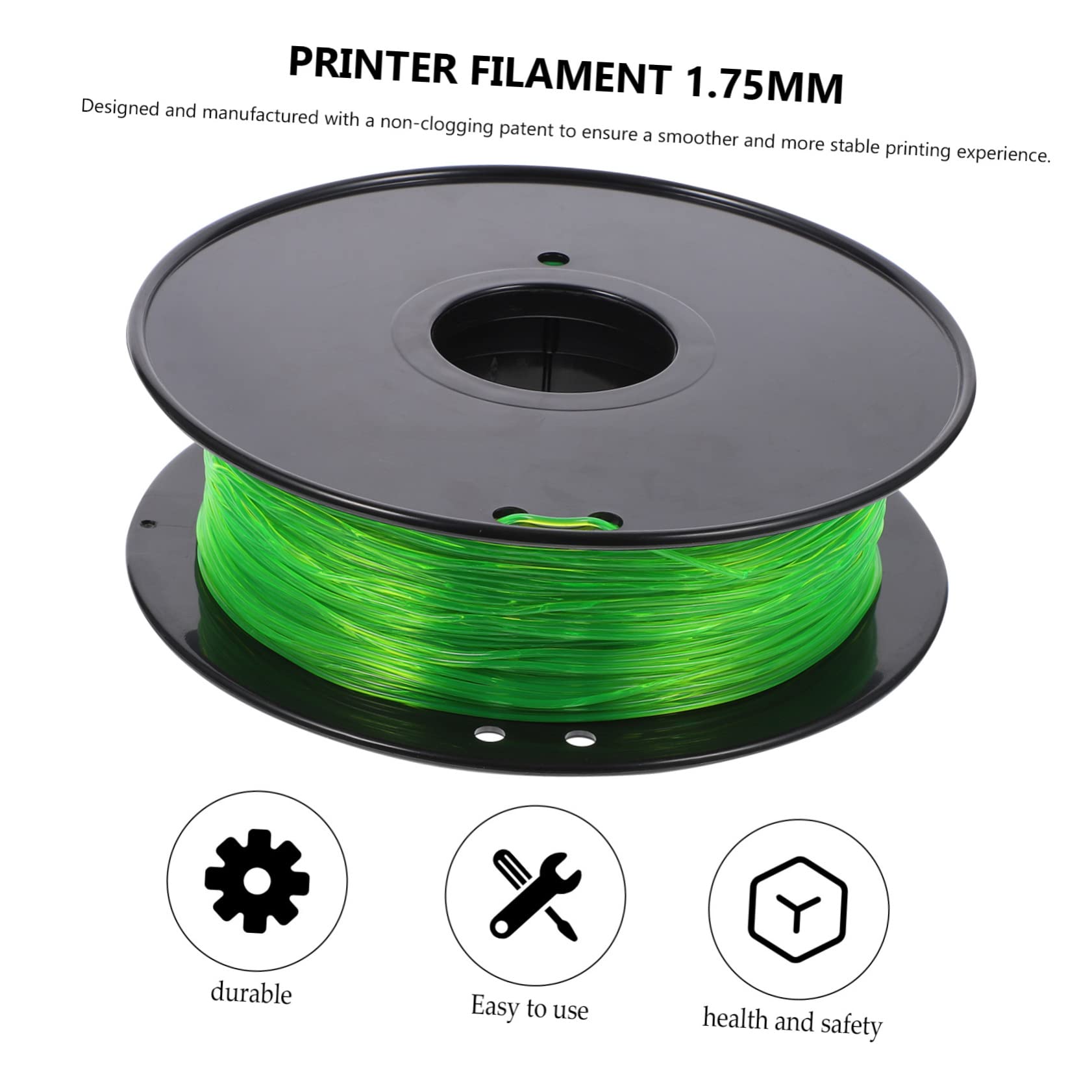 Filamento de Impresora 3d Tpu 1kg 1,75mm Verde