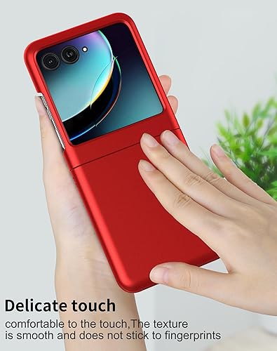 Miniatura 4 de Foluu Funda delgada para Motorola Razr Plus 2023, con 1 protector de pantalla interior suave de TPU Moto Razr Plus 2023, 1 protector de pantalla