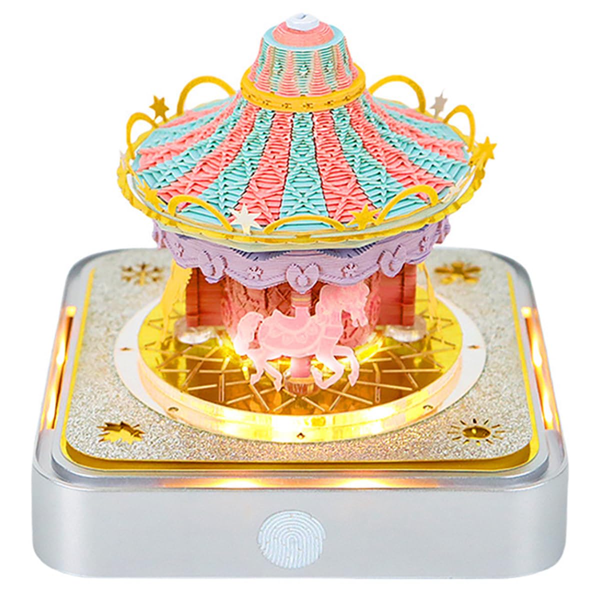 Amazon | 3D スカイ キャッスル ガーデン カレンダー付き 2025 芸術的