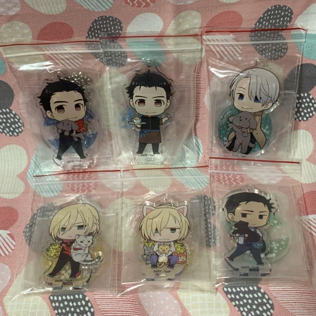 ユーリ!!! on ICE アクリルスタンド 6点