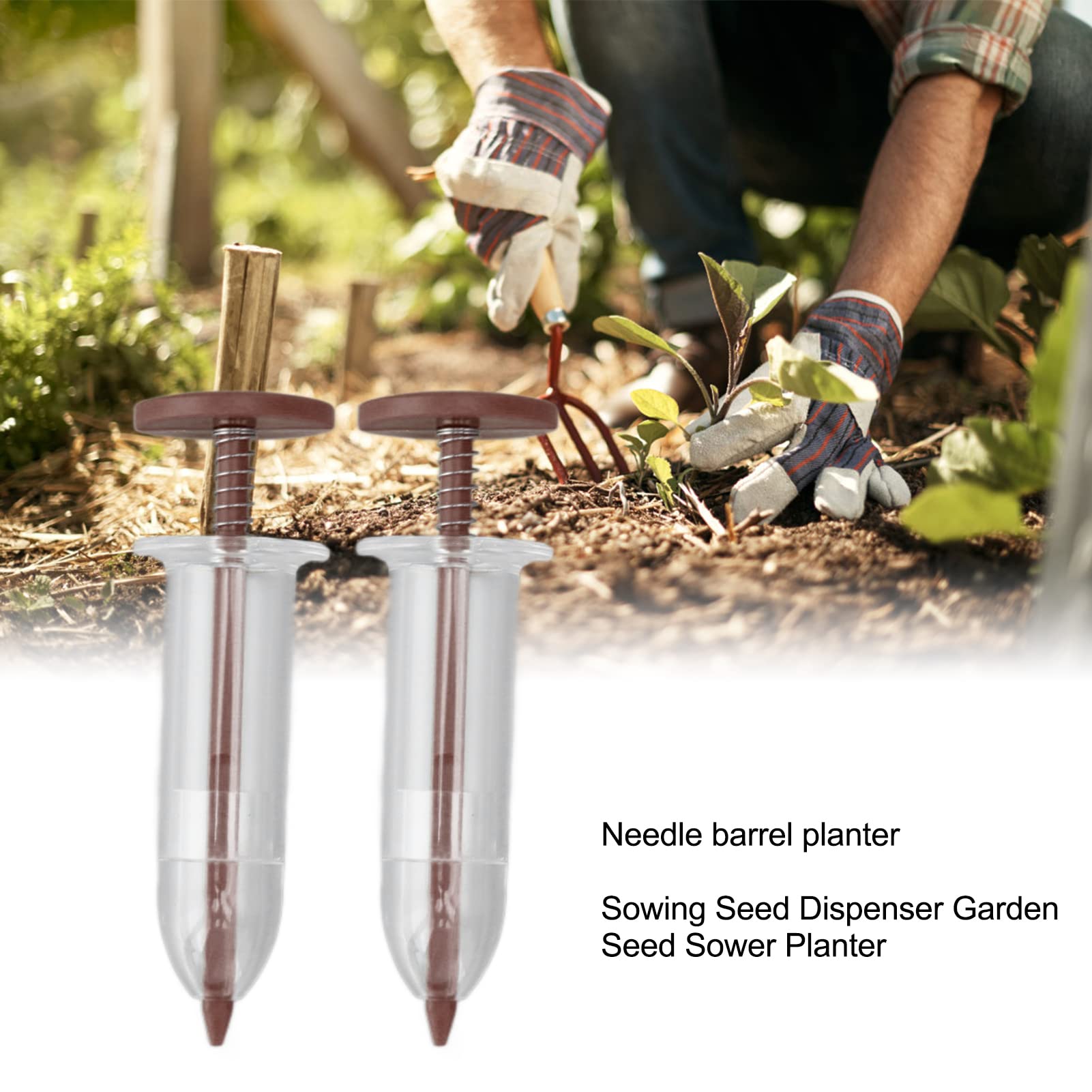 6 Stuks Zaaizaden Dispenser Set, Kleine Zaad Planter