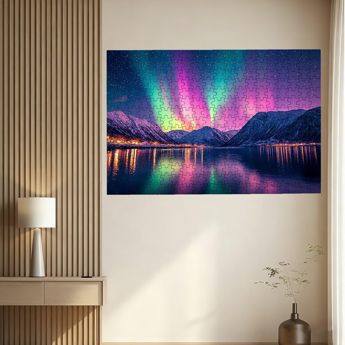 Puzzle 2000 sztuk Aurora, drewniane puzzle krajobrazy, klasyczne wyzwanie puzzle dla całej rodziny, zabawki puzzle litery na plecach, oryginalne prezenty dla mężczyzn wystrój -1809