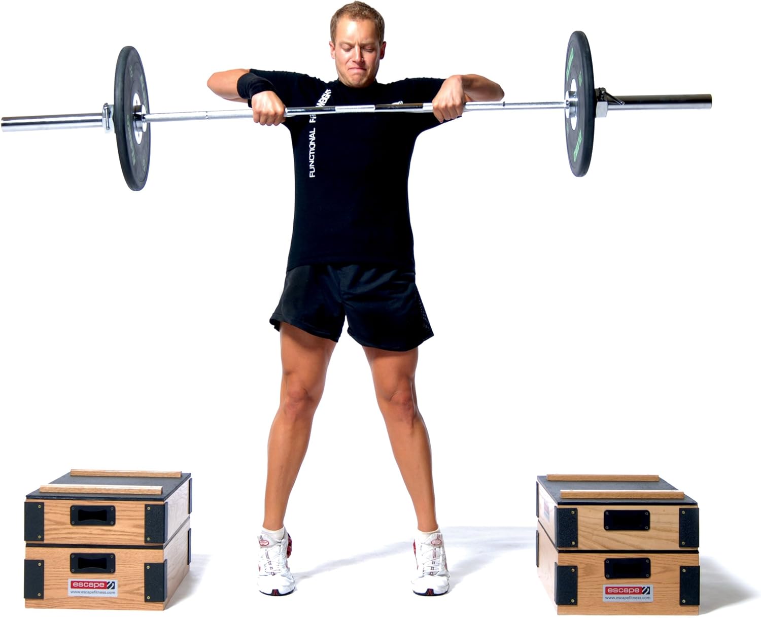 Escape Fitness Deadlift Technique Boxes (Set of 6) Amazon.co.uk