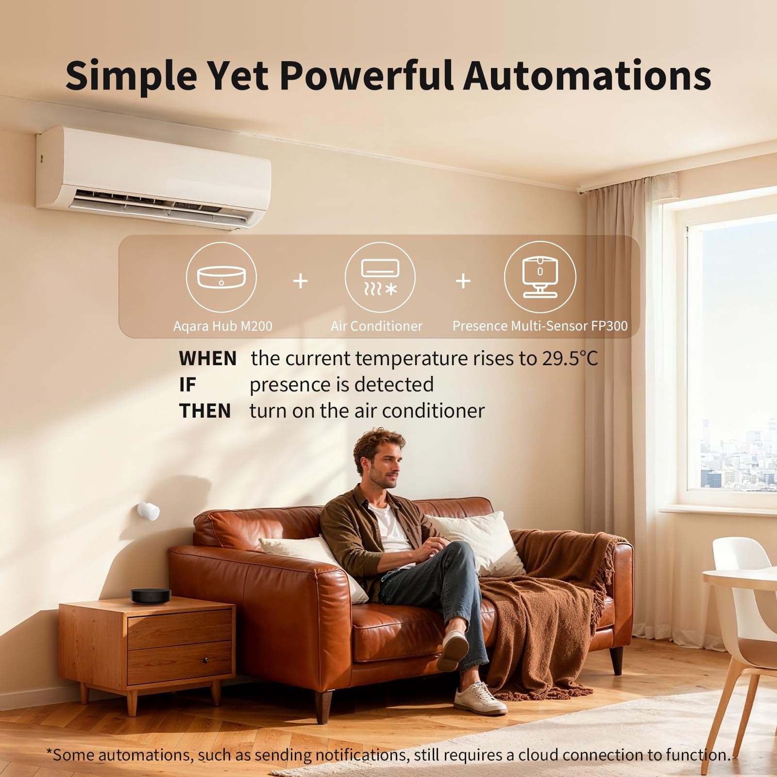 Aqara Smart Hub M200, Matter Controller, Thread Border Router, Featuring Aqara Zigbee, Bluetooth, Wi-Fi, PoE, IR, Supports Amazon Alexa, Apple HomeKit, Home Assistant, SmartThings, Google Home