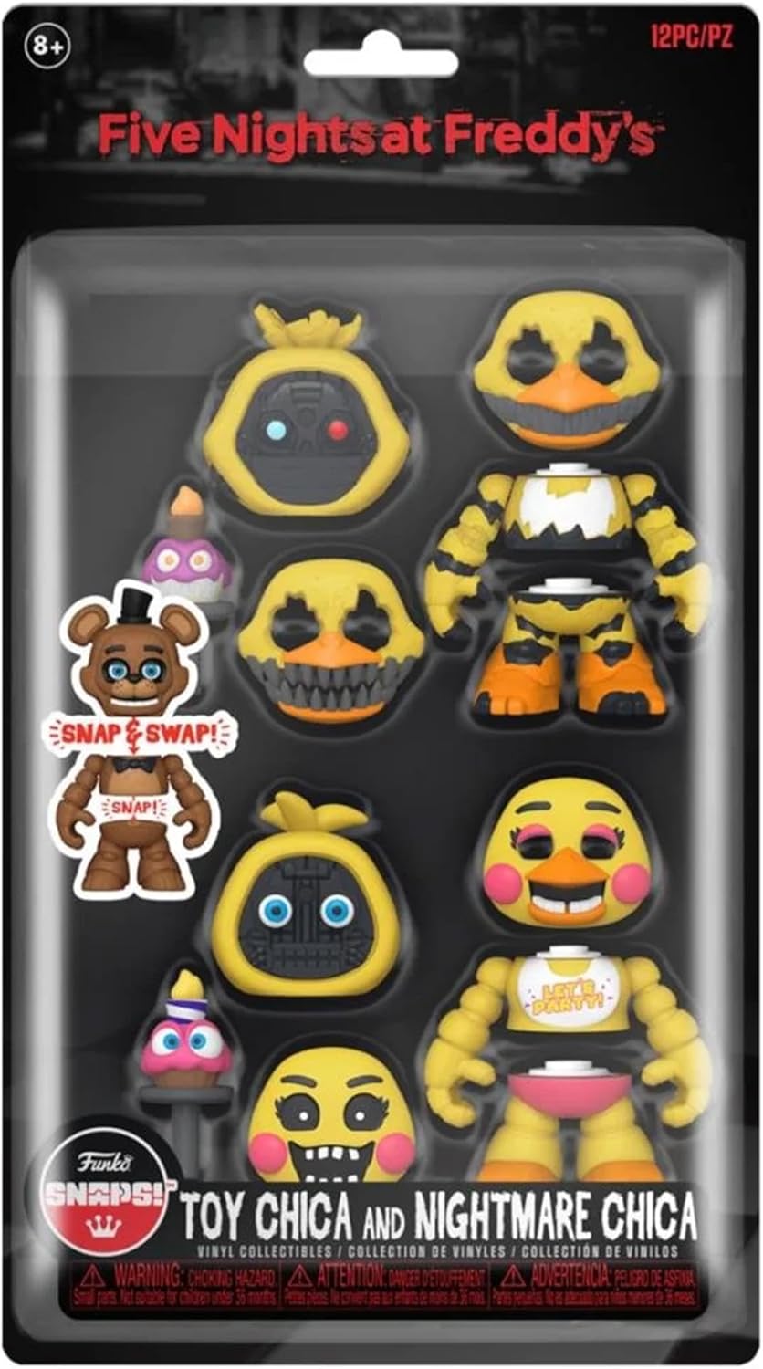 Funko Snaps!: Five Nights at Freddy's - Toy Chica and Nightmare Chica (2-Pack)