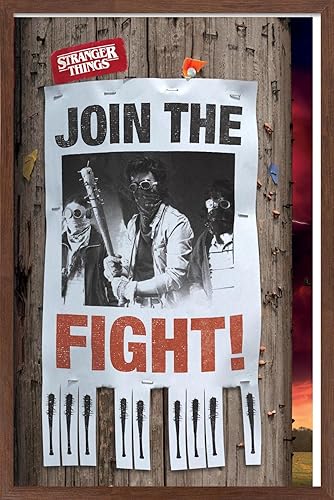 Vista 15 de Trends International Netflix Stranger Things: Season 2-The Fight Wall Poster, 22.375 x 34 pulgadas, versión premium sin marco