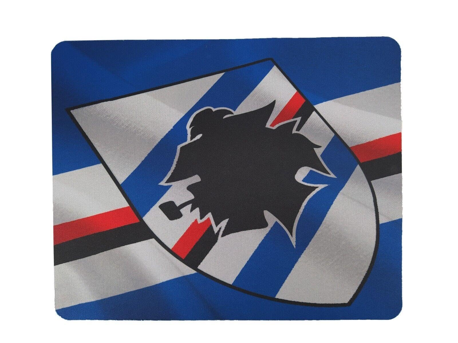 Generico Tappetino mouse compatibile con Sampdoria Blu UNICA