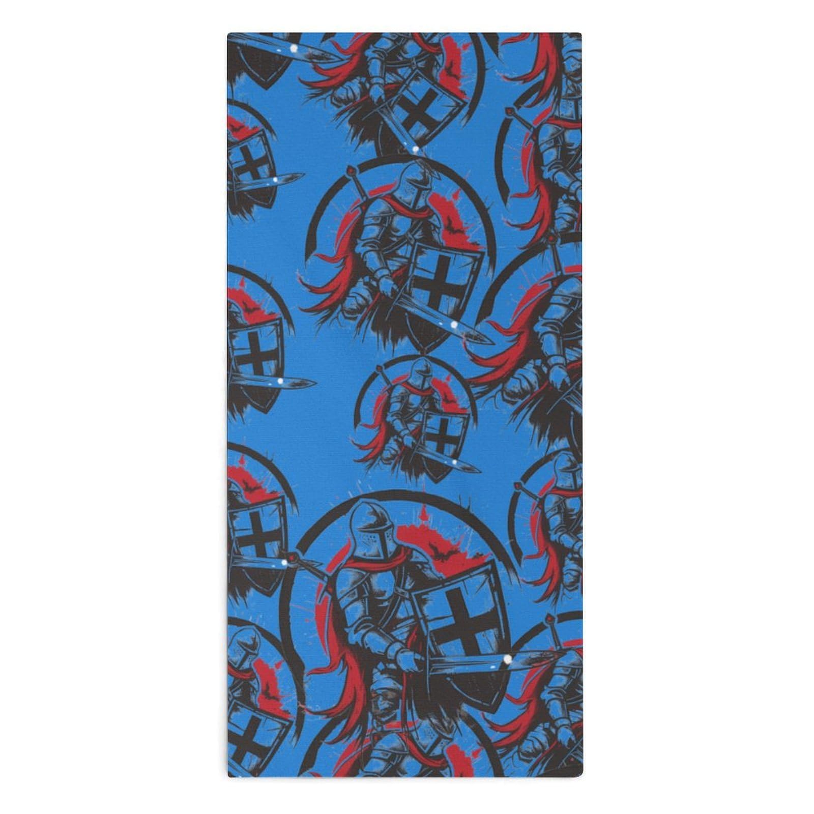 TXFBTRFSA Knights And Templar Hand Towels for Adult Face Towel Bath Beach Swim Accessories