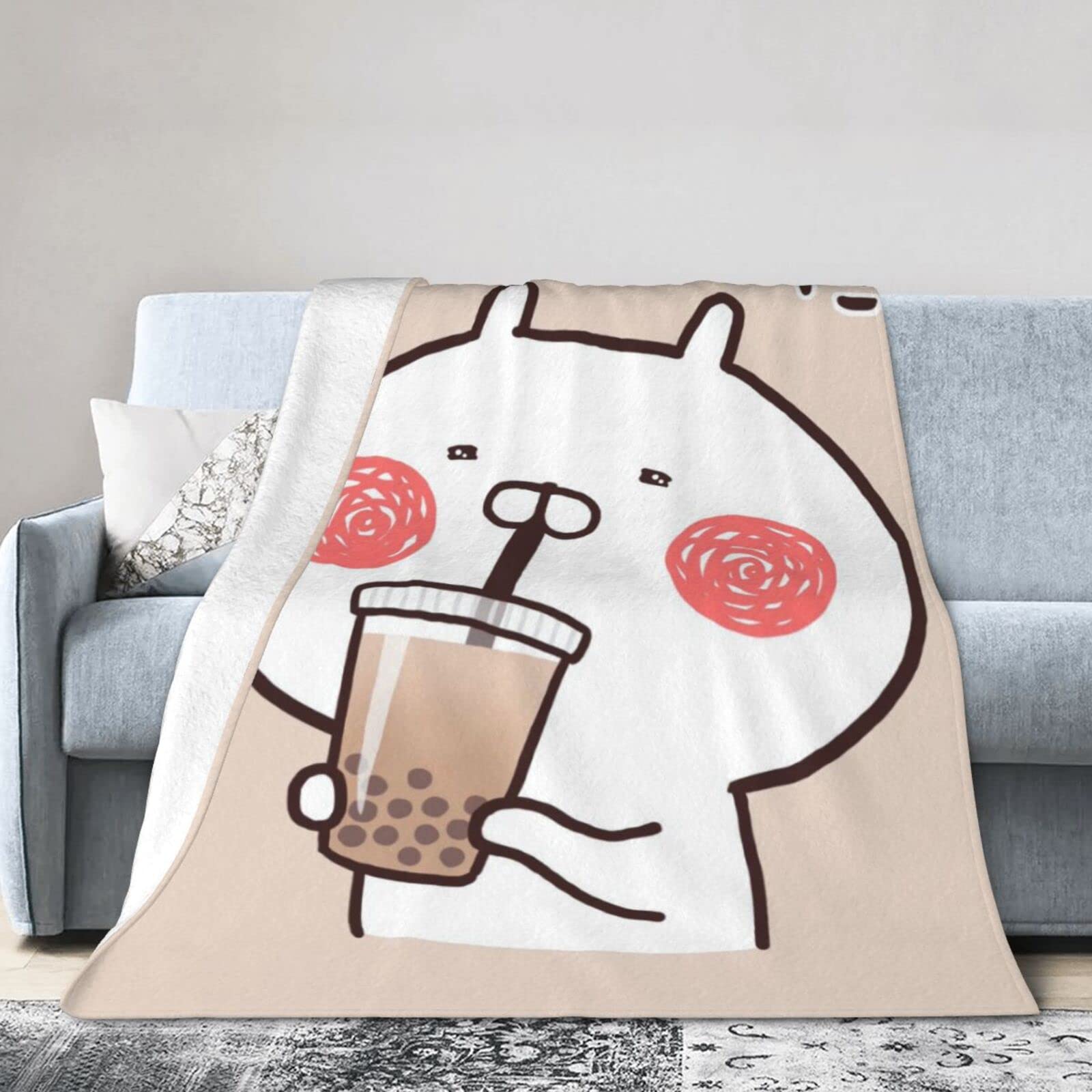 Amazon｜うさまる ブランケットエアコンブランケット コンパクト暖かい