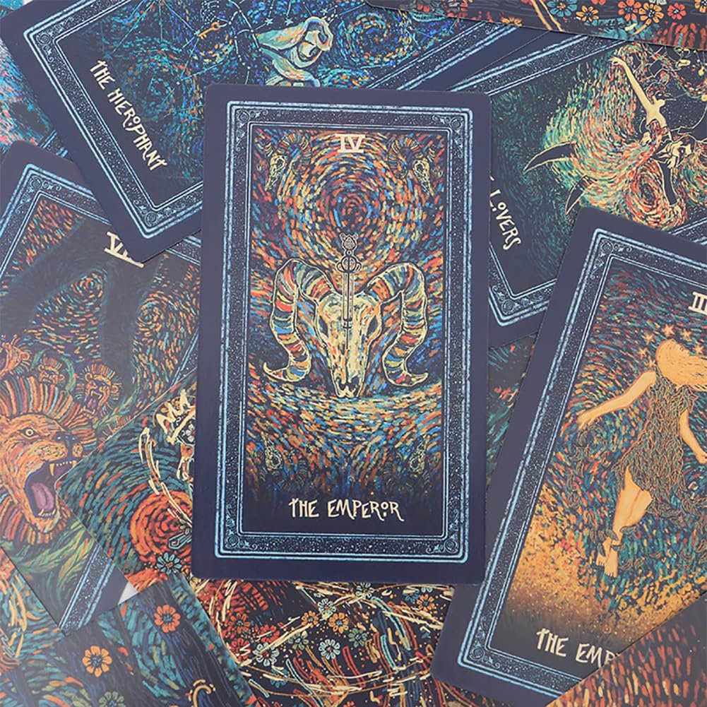 TMRBBesty Tarot dla początkujących, karty tarota, tradycyjne wróżby na stół, imprezy i gry wakacyjne na przyszłość