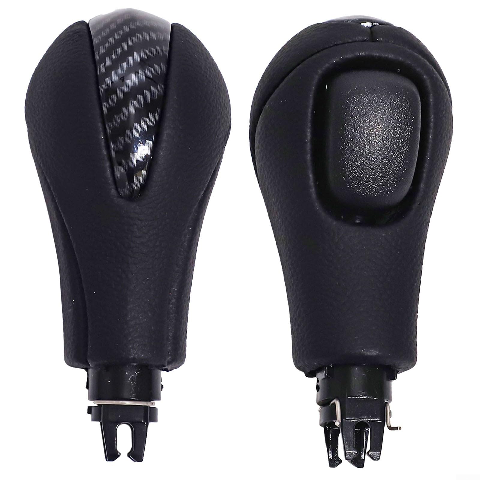 Abs Gear Shift Knob for Ex35 Ex37 Fx35 Fx37 Fx50 G35 G37 Q40 Q60 Qx50 Qx56 Qx70 (2007–2017) – Carbon Fiber Black Finish 4.5 X 5 Cm(CARBON PATTERN)