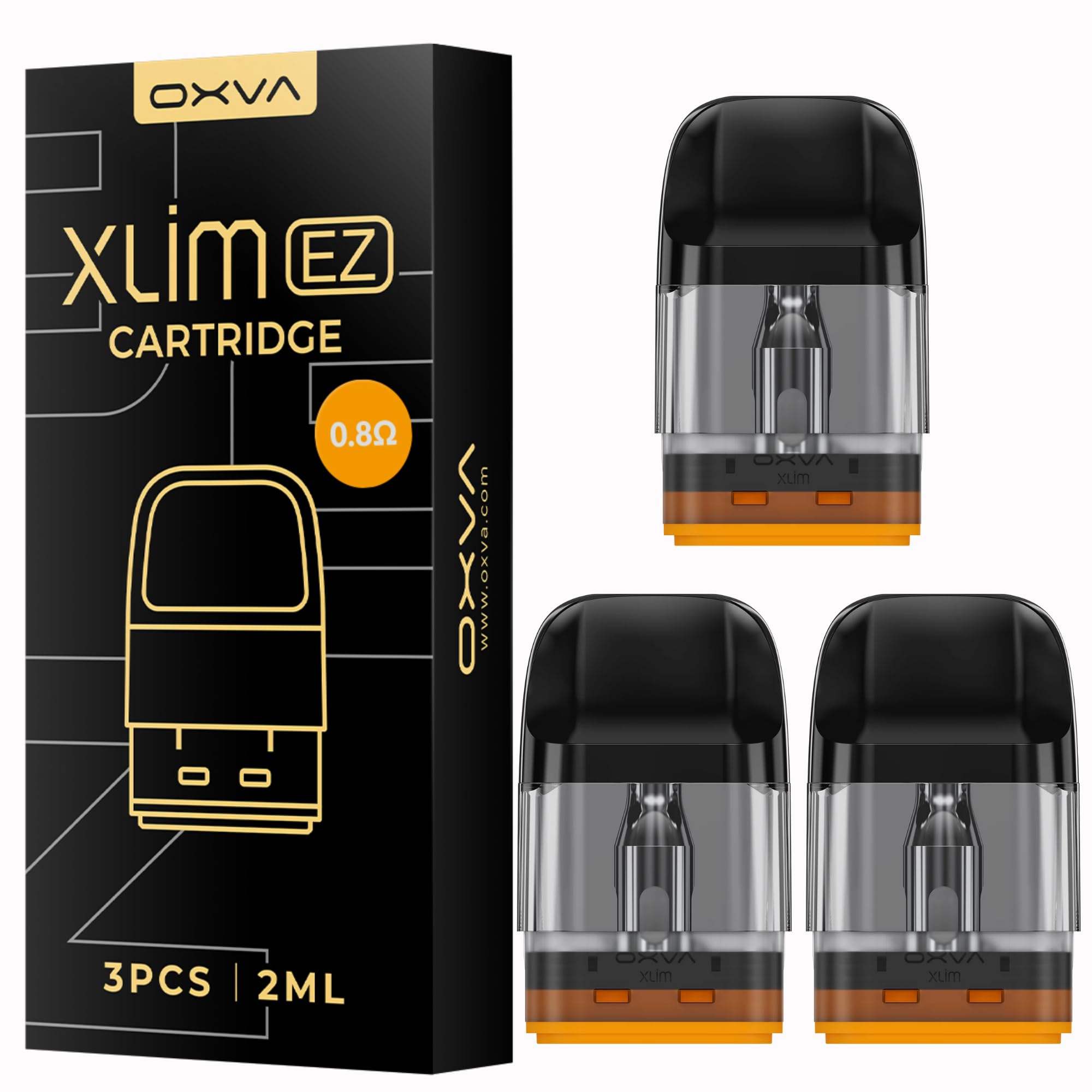 elfbar elfa master akku Oxva Xlim EZ Cartridges Pods Pack of 3 main image 1