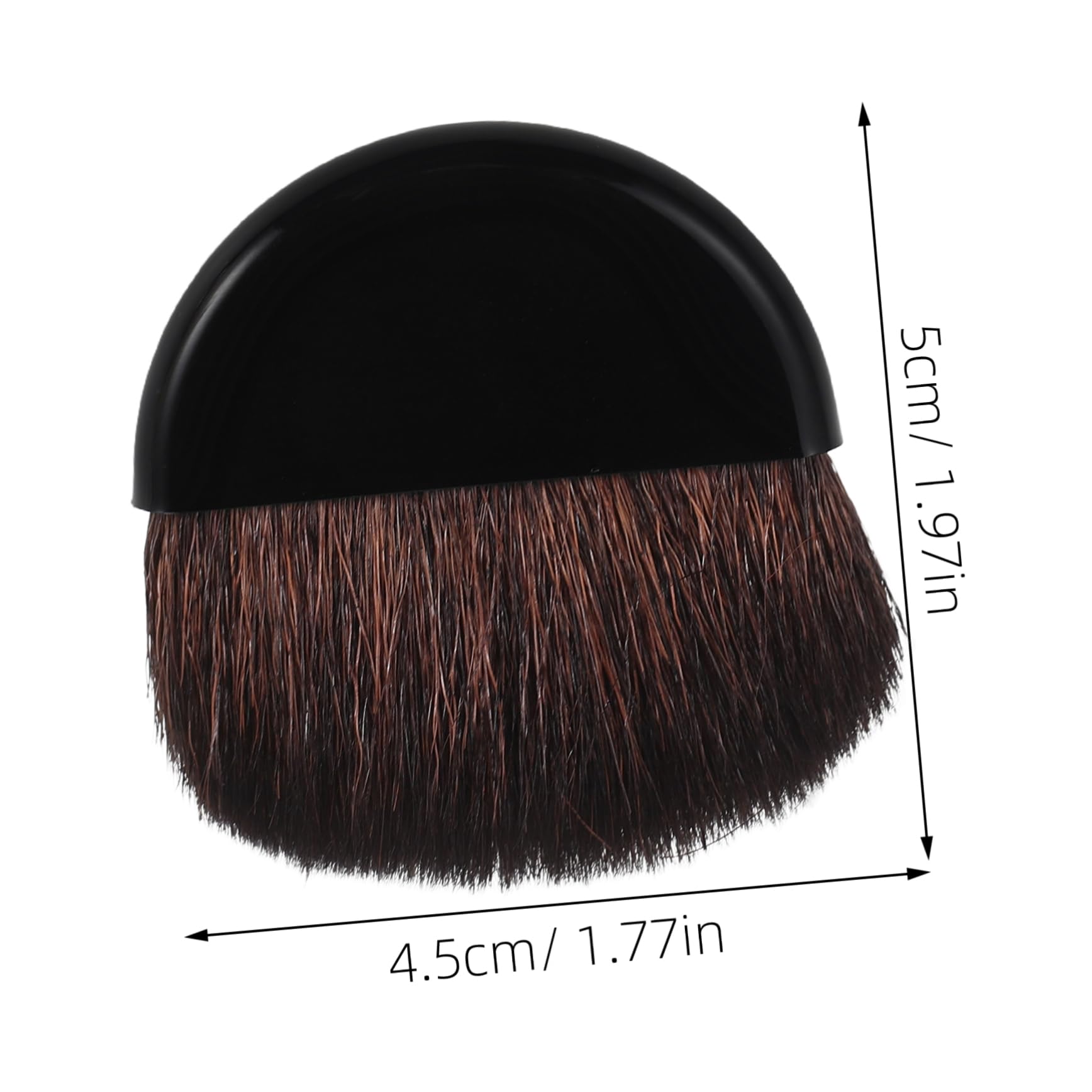 FRCOLOR Travel Makeup Brush Small Blush Brush for Blush Foundation and Nylon Compact Portable Multi-use