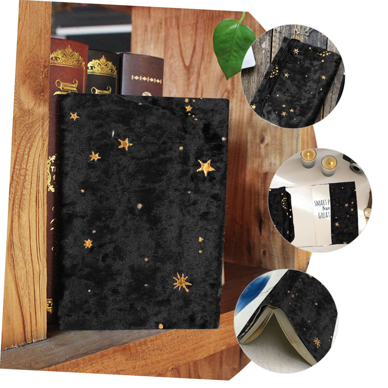 3piezas Cubierta De Libro De Tela Decorativa Protección Tapa De Diario y Scrapbook Estilo Para Estudiantes y Lectores