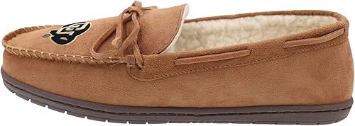 Miniatura 33 de FOCO NCAA NCAA - Pantuflas tipo mocasín con logotipo de equipo universitario para hombre
